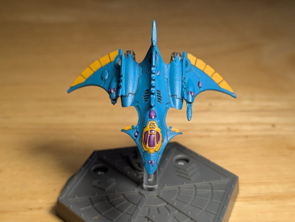 Aeronautica Imperialis - Aeldari - Fiannaid-Baharr - Hemlock Wraithfighter 2